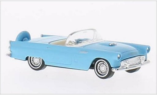 Ford Thunderbird Two-Seater 1/87 Busch Convertible blue 1956 diecast model cars