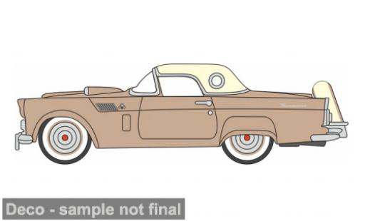 Ford Thunderbird 1/87 Oxford braun/beige 1956 1:87 diecast model cars