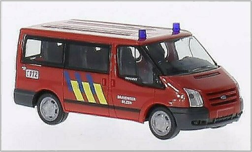 Ford Transit Bus 1/87 Rietze 06 Brandweer Bilzen (B) 2006 diecast model cars