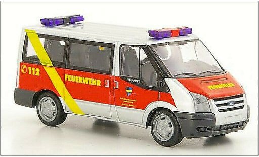 Ford Transit Bus 1/87 Rietze Fire brigade Ronnenberg 2006 diecast model cars