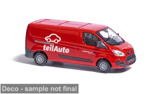 Diecast model cars Ford Transit Custom 2012 teilAuto 1/87 Busch