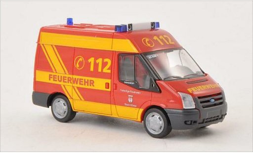Ford Transit Kastenwagen 1/87 Rietze Fire brigade Hoxter 2006 diecast model cars