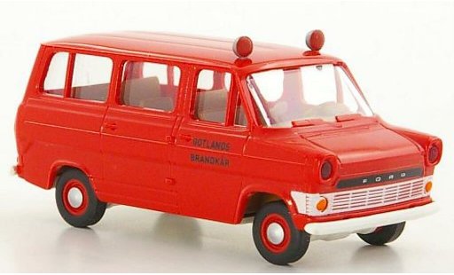 Ford Transit Mk2 1/87 Brekina IIa Estate Gotlands Brandkar Fire brigade (S) diecast model cars