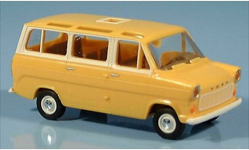 Ford Transit Bus 1/87 Brekina IIb Panoramabus yellow 1970 diecast model cars