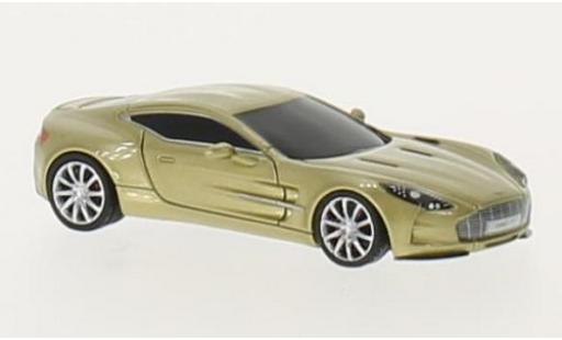 Diecast model cars Aston Martin One 1/87 FrontiArt -77 metallic beige Aston Martin One 1/87 FrontiArt -77 metallic beige diecast model cars