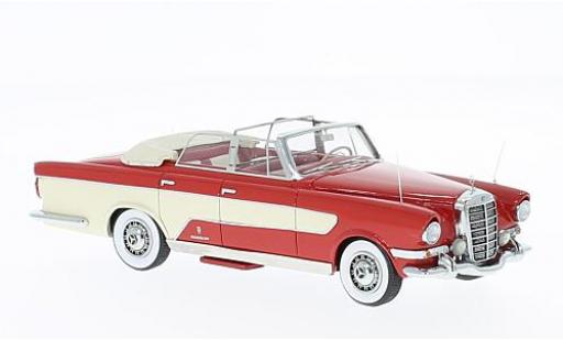Mercedes 300 1/43 Matrix Ghia C rot 1:43 diecast model cars