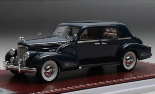 Diecast model cars Cadillac V16 1/43 GIM   Great Iconic Models Series 90 Town Sedan blue 1938 Cadillac V16 1/43 GIM   Great Iconic Models Series 90 Town Sedan blue 1938 diecast model cars