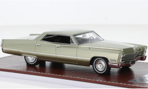Diecast model cars Cadillac Deville 1/43 GIM   Great Iconic Models DeVille Sedan Hardtop metallise beige 1968 Cadillac Deville 1/43 GIM   Great Iconic Models DeVille Sedan Hardtop metallise beige 1968 diecast model cars