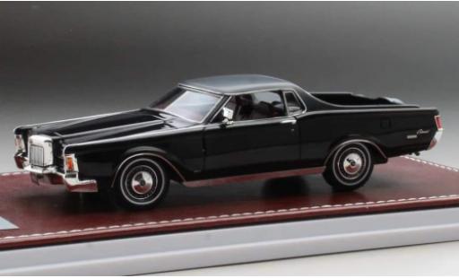 Diecast model cars Lincoln Continental 1/43 GIM   Great Iconic Models Mark III Farm and Ranch Special black 1971 Lincoln Continental 1/43 GIM   Great Iconic Models Mark III Farm and Ranch Special black 1971 diecast model cars