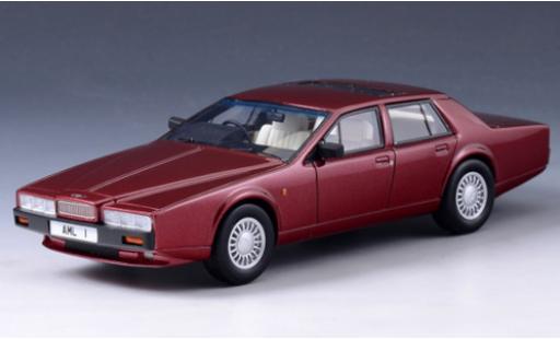 Diecast model cars Aston Martin Lagonda 1/43 GLM Series IV metallic red RHD 1986 Aston Martin Lagonda 1/43 GLM Series IV metallic red RHD 1986 diecast model cars