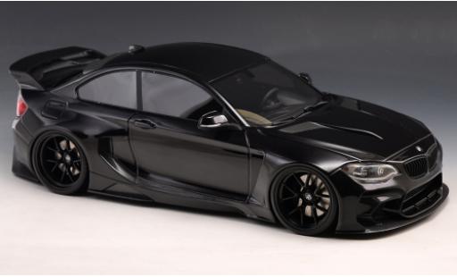 Bmw M235 1/18 GLM i (F22) DarwinPRO MTC Black Sails Widebody black 2015 diecast model cars