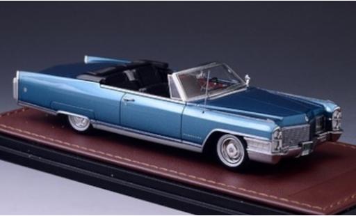 Cadillac Eldorado 1/43 GLM Convertible metallic blue 1965 diecast model cars
