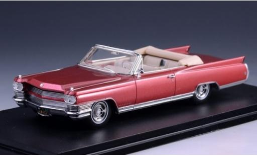 Cadillac Eldorado 1/43 GLM Convertible metallic red 1964 diecast model cars