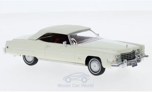 Cadillac Eldorado 1/43 GLM Convertible white 1973 diecast model cars