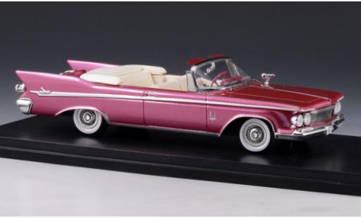 Diecast model cars Chrysler Imperial 1/43 GLM Crown Convertible metallic red 1961 Chrysler Imperial 1/43 GLM Crown Convertible metallic red 1961 diecast model cars