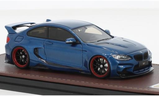 Bmw M235 1/43 GLM i DarwinPro MTC Design Black Sails metallise blue diecast model cars