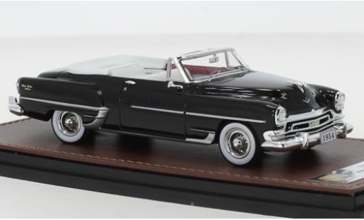 Diecast model cars Chrysler New Yorker 1/43 GLM Deluxe Convertible black 1954 Chrysler New Yorker 1/43 GLM Deluxe Convertible black 1954 diecast model cars