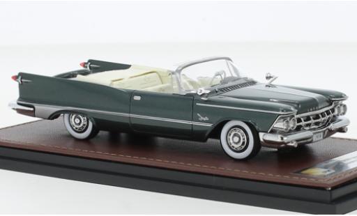 Diecast model cars Imperial Crown 1/43 GLM Convertible metallise green 1959 Imperial Crown 1/43 GLM Convertible metallise green 1959 diecast model cars