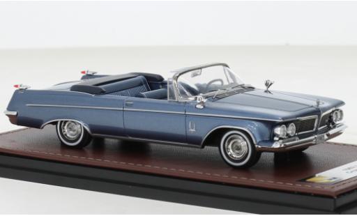 Diecast model cars Imperial Crown 1/43 GLM Convertible metallise blue 1962 Imperial Crown 1/43 GLM Convertible metallise blue 1962 diecast model cars