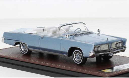 Diecast model cars Imperial Crown 1/43 GLM Convertible metallise blue 1964 Imperial Crown 1/43 GLM Convertible metallise blue 1964 diecast model cars