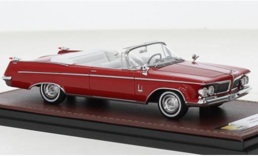 Diecast model cars Imperial Crown 1/43 GLM Convertible red 1962 Imperial Crown 1/43 GLM Convertible red 1962 diecast model cars