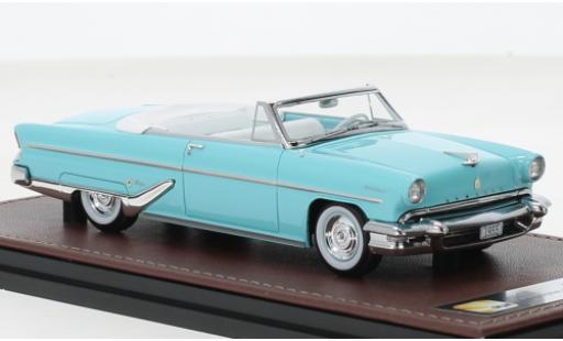Diecast model cars Lincoln Capri 1/43 GLM Convertible turquoise 1955 Lincoln Capri 1/43 GLM Convertible turquoise 1955 diecast model cars