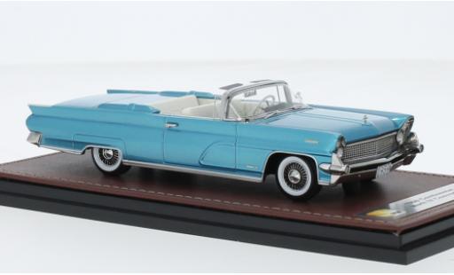 Diecast model cars Lincoln Continental 1/43 GLM Mark IV Cabriolet metallise turquoise 1959 Lincoln Continental 1/43 GLM Mark IV Cabriolet metallise turquoise 1959 diecast model cars