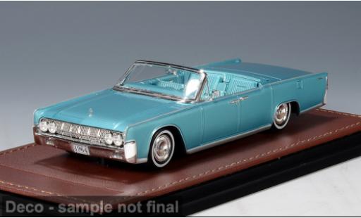 Diecast model cars Lincoln Continental 1/43 GLM Cabriolet türkis 1964 1:43 Lincoln Continental 1/43 GLM Cabriolet türkis 1964 1:43 diecast model cars