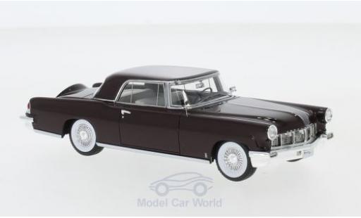 Diecast model cars Lincoln Continental 1/43 GLM Mark II Hardtop red 1956 Lincoln Continental 1/43 GLM Mark II Hardtop red 1956 diecast model cars