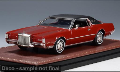 Diecast model cars Lincoln Continental 1/43 GLM Mark IV rot 1972 1:43 Lincoln Continental 1/43 GLM Mark IV rot 1972 1:43 diecast model cars