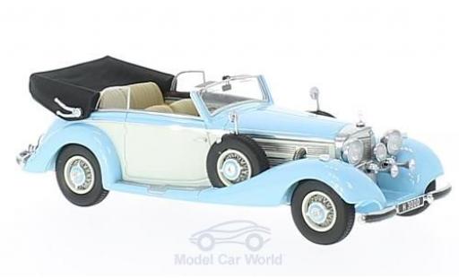 Diecast model cars Mercedes 540 1/43 GLM K Cabriolet B blue/white RHD 1937 offen Mercedes 540 1/43 GLM K Cabriolet B blue/white RHD 1937 offen diecast model cars