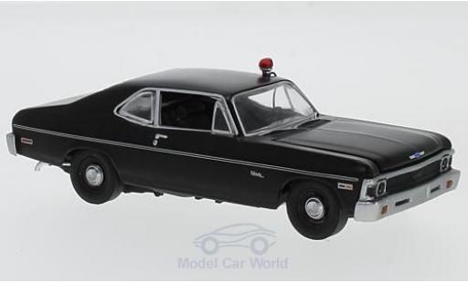Chevrolet Nova 1969 1/43 GMP matt-black Hunter (TV Serie) 1969 diecast model cars