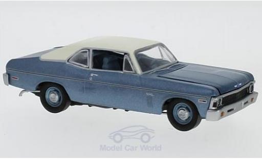 Diecast model cars Chevrolet Nova 1/43 GMP metallic blue/beige Beverly Hills Cop 1984 Chevrolet Nova 1/43 GMP metallic blue/beige Beverly Hills Cop 1984 diecast model cars