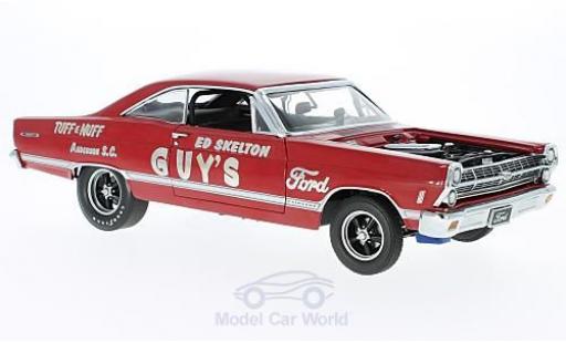 Diecast model cars Ford Fairlane 1967 1/18 GMP 427R Lightweight red Ed Skeltons TUFF e NUFF 1967 Ford Fairlane 1967 1/18 GMP 427R Lightweight red Ed Skeltons TUFF e NUFF 1967 diecast model cars