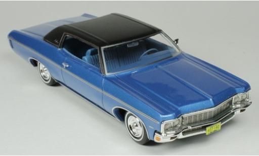 Diecast model cars Chevrolet Impala 1/43 Goldvarg Collections Custom Coupe metallic blue/matt-black 1970 Chevrolet Impala 1/43 Goldvarg Collections Custom Coupe metallic blue/matt-black 1970 diecast model cars