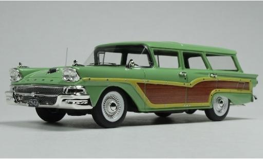 Diecast model cars Ford Country Squire 1/43 Goldvarg Collections green/Holzoptik 1958 Ford Country Squire 1/43 Goldvarg Collections green/Holzoptik 1958 diecast model cars