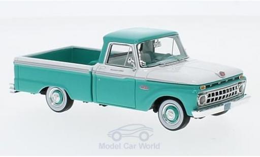 Diecast model cars Ford F-1 1/43 Goldvarg Collections 00 Pick Up türkis/white 1965 Ford F-1 1/43 Goldvarg Collections 00 Pick Up türkis/white 1965 diecast model cars