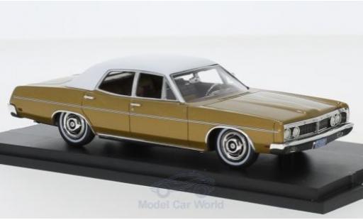 Diecast model cars Ford Galaxy 1/43 Goldvarg Collections Galaxie metallic beige/white 1970 Ford Galaxy 1/43 Goldvarg Collections Galaxie metallic beige/white 1970 diecast model cars