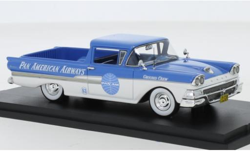 Diecast model cars Ford Ranchero 1/43 Goldvarg Collections Pan American Airways 1958 Ford Ranchero 1/43 Goldvarg Collections Pan American Airways 1958 diecast model cars