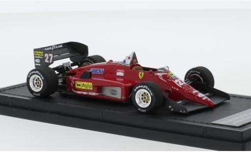 Diecast model cars Ferrari 156 1/43 GP Replicas /85 No.27 Scuderia Formel 1 1987 M.Alboreto Ferrari 156 1/43 GP Replicas /85 No.27 Scuderia Formel 1 1987 M.Alboreto diecast model cars