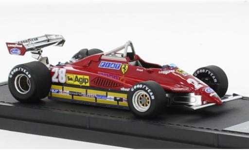 Ferrari 126 1/43 GP Replicas C2 No.28 Scuderia Formel 1 1982 diecast model cars