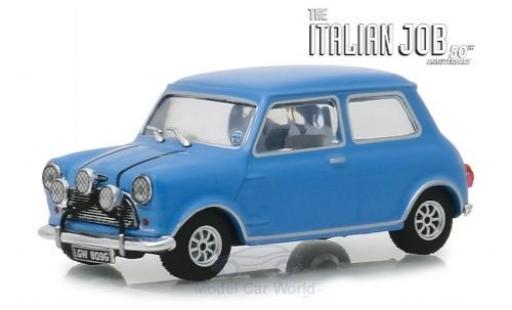 Diecast model cars Austin Mini 1/43 Greenlight Cooper S 1275 MkI blue RHD The Italian Job 1967 Austin Mini 1/43 Greenlight Cooper S 1275 MkI blue RHD The Italian Job 1967 diecast model cars