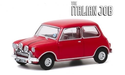 Diecast model cars Austin Mini 1/64 Greenlight Cooper S 1275 MkI red/black RHD 1967 The Italian Job Austin Mini 1/64 Greenlight Cooper S 1275 MkI red/black RHD 1967 The Italian Job diecast model cars