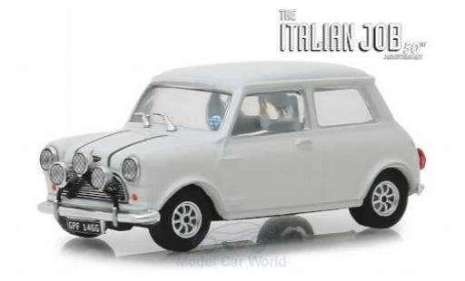 Diecast model cars Austin Mini 1/43 Greenlight Cooper S 1275 MkI white RHD The Italian Job 1967 Austin Mini 1/43 Greenlight Cooper S 1275 MkI white RHD The Italian Job 1967 diecast model cars