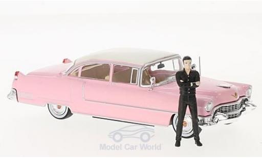 Diecast model cars Cadillac Fleetwood 1/43 Greenlight Series 60 pink/white 1955 mit Figur Elvis Presley Cadillac Fleetwood 1/43 Greenlight Series 60 pink/white 1955 mit Figur Elvis Presley diecast model cars