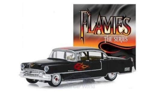 Diecast model cars Cadillac Fleetwood 1/64 Greenlight Series 60 Special black/Dekor 1955 Cadillac Fleetwood 1/64 Greenlight Series 60 Special black/Dekor 1955 diecast model cars