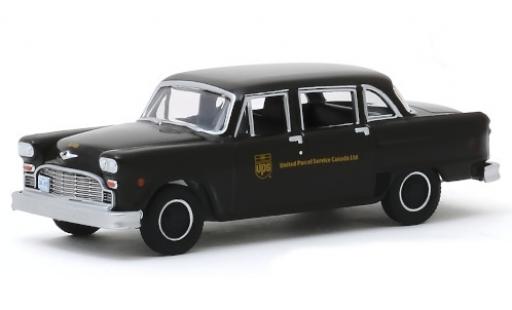 Diecast model cars Checker Marathon 1/64 Greenlight (A11) brown UPS - United Parcel Service Canada Ltd. 1975 Checker Marathon 1/64 Greenlight (A11) brown UPS - United Parcel Service Canada Ltd. 1975 diecast model cars
