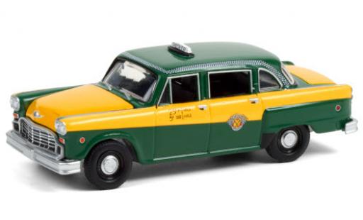 Diecast model cars Checker Marathon 1/64 Greenlight A11 green/yellow Special 1960 60 Years Checker Marathon 1/64 Greenlight A11 green/yellow Special 1960 60 Years diecast model cars