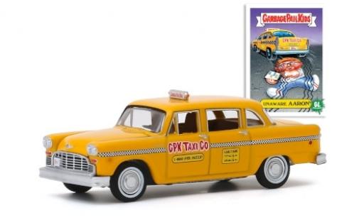 Diecast model cars Checker Marathon 1/64 Greenlight A11 GPK Taxi Co 1970 Unaware Aaron GarbagePailKids Checker Marathon 1/64 Greenlight A11 GPK Taxi Co 1970 Unaware Aaron GarbagePailKids diecast model cars