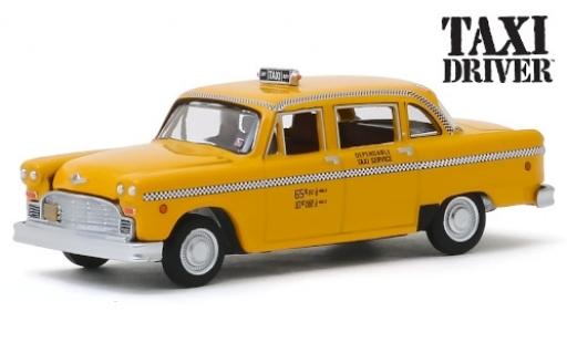 Diecast model cars Checker Marathon 1/64 Greenlight Taxi Cab yellow/Dekor Taxi Driver 1975 Checker Marathon 1/64 Greenlight Taxi Cab yellow/Dekor Taxi Driver 1975 diecast model cars